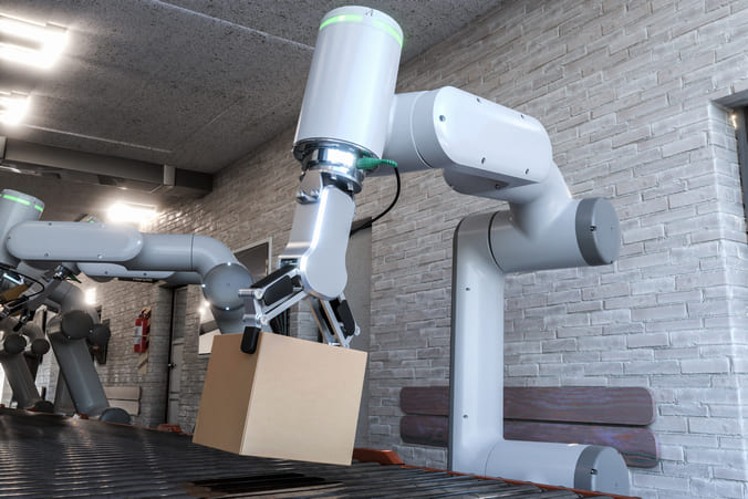 Autonomous mobile robots in supply chain